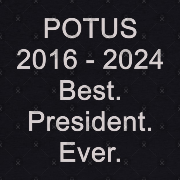 POTUS, 2016 - 2024 Best. President. Ever. by DeniseMorgan